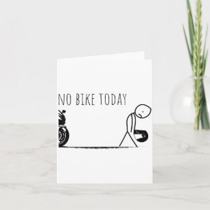 Roligt Inget Cykel Idag Kort