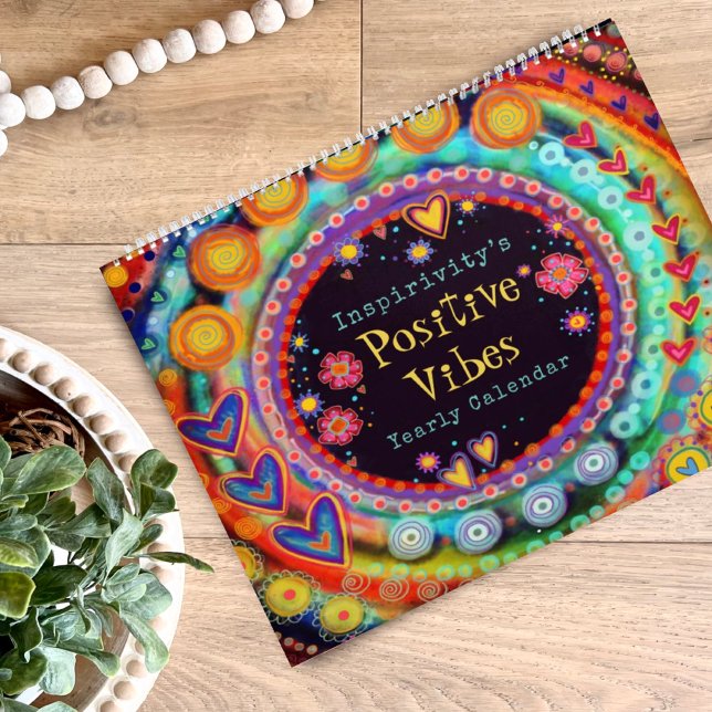 Roligt Inspirief Positive Vibes Inspirief Kalender (Skapare uppladdad)