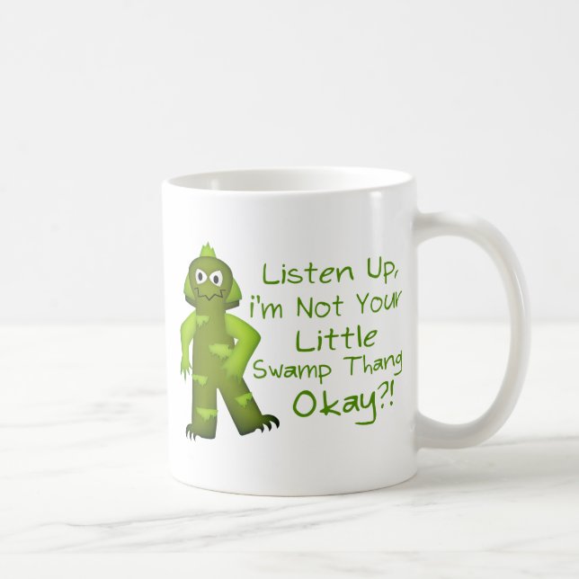 Roligt inte ditt lite träskThang monster Kaffemugg (Höger)