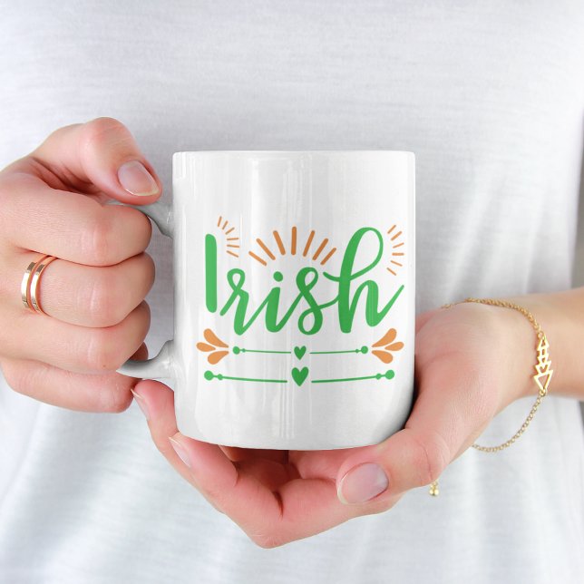 Roligt Irish Pride Kaffemugg (Skapare uppladdad)