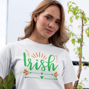 Roligt Irish Pride Womens T Shirt