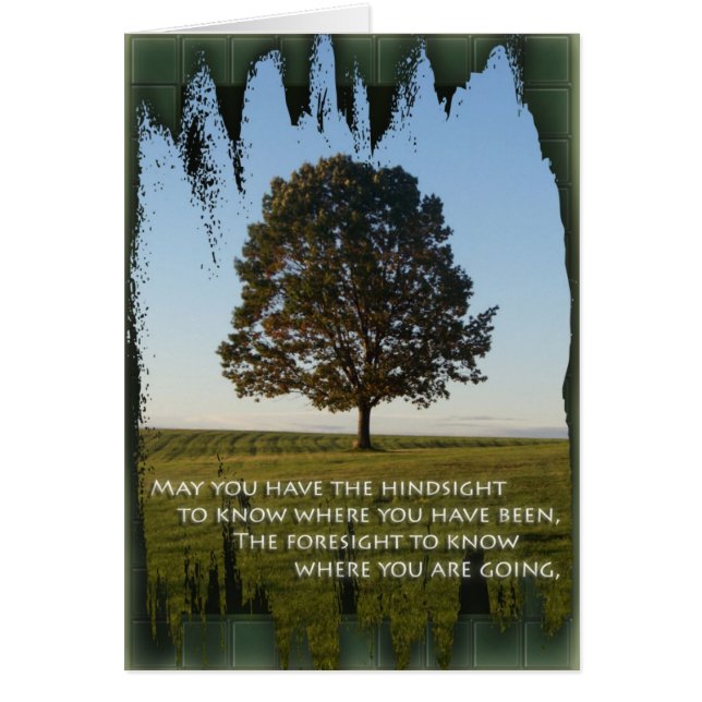 Roligt irländskt kort för välsignelse 2 (Framsidan)