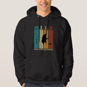 roligt isfiske hoodie