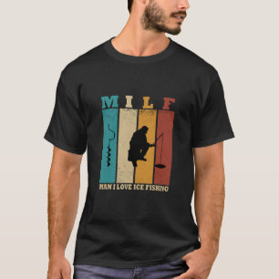 roligt isfiske t shirt