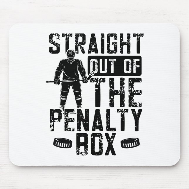 Roligt ishockeystraffbox  musmatta (Framsidan)
