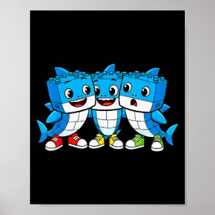 Roligt italienskt hjärnrot-meme för barn pojkar oc poster