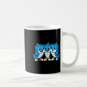 Roligt italienskt hjärnröta barn pojkar flicka mem kaffemugg