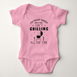 Roligt, jag är beviset på att Pappa inte grillar h T Shirt