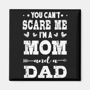 Roligt Jag Är En Mamma Och En Pappa Ensamstående M Magnet