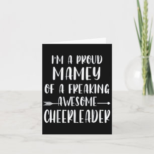 Roligt, jag är en stolt cheer-mamma till en cheerl kort