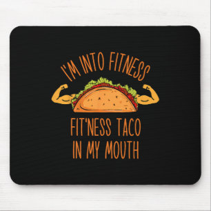 Roligt Jag är Intresserad Av Fitness Musmatta