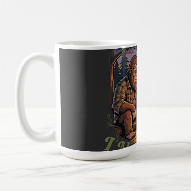 Roligt, jag har planer med Bigfoot Camping & Vandr Kaffemugg (Vänster)