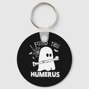 Roligt jag hittade Humerus Boo Ghost Halloween Cos Nyckelring