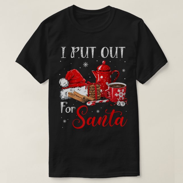 Roligt Jag Lät Santa Få T Shirt (Design framsida)