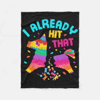 Roligt, jag slog redan den där pinatan Mexiko Cinc Fleecefilt