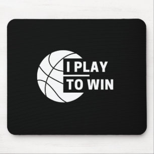 Roligt jag spelar till Win Basketball-sport Musmatta