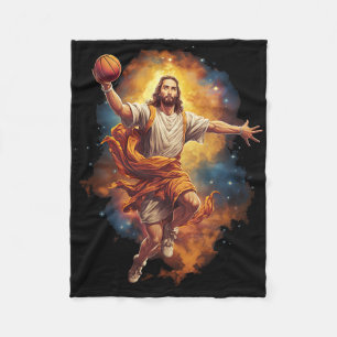 Roligt Jesus spelar Bysketbyte 1 Fleecefilt