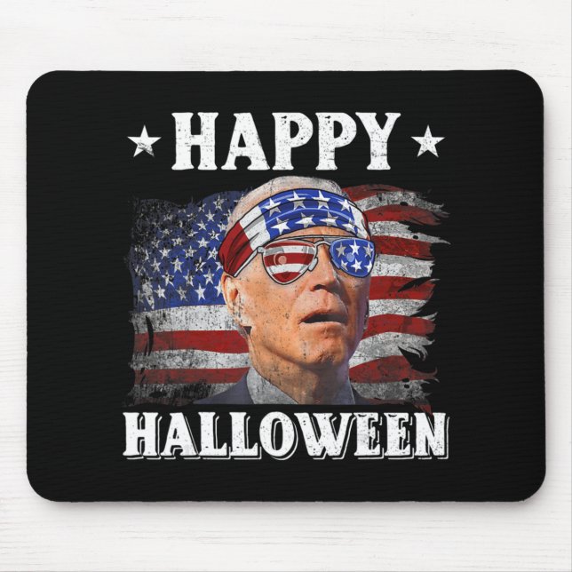 Roligt Joe Biden Happy halloween Confused i juli Musmatta (Framsidan)