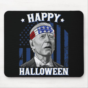 Roligt Joe Biden Happy halloween som var förvirrad Musmatta