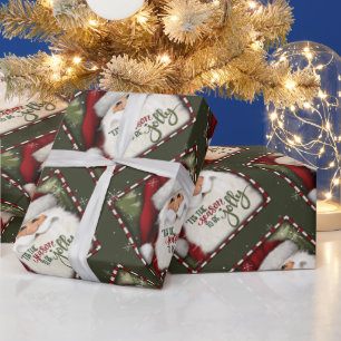 Roligt Jolly jultomten Festive Inspirief Presentpapper