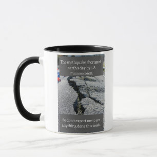 Roligt jordskalv mugg