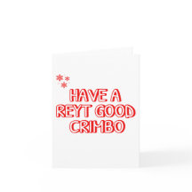 roligt jorkshire-julkort