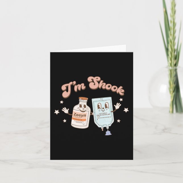 Roligt Jul: Crna Pacu ER ED ICU Cricital Car Kort (Framsida)