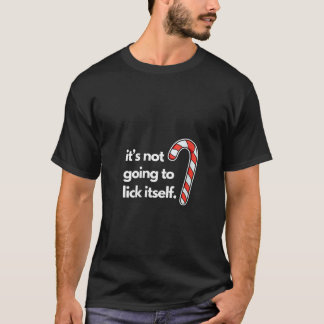 Roligt jul för kvinnor Det kommer inte att slicka T Shirt