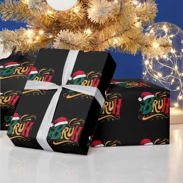 Roligt jul jultid familje underhållning presentpapper (Helgdagar)