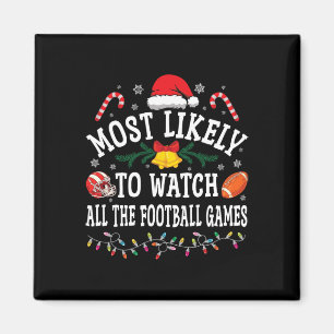 Roligt jul mest sannolikt att titta på all fotboll magnet