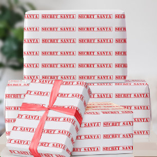 Roligt jul roligt hemligt Santa presentpapper