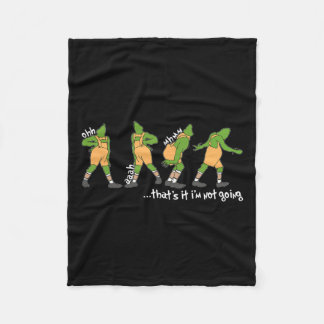 Roligt Julafton, det är att jag inte går på julkla Fleecefilt