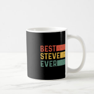 Roligt julaftonsgåva till Steve - Bästa Steve Kaffemugg