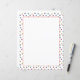 Roligt Juldekorationer Illustration Stationery