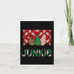 Roligt Julgran Cake Junkie Tis Season Väster Kort