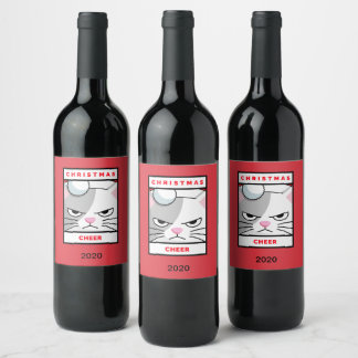 Roligt - julklapp - Lovers Design Vinflaska Etikett