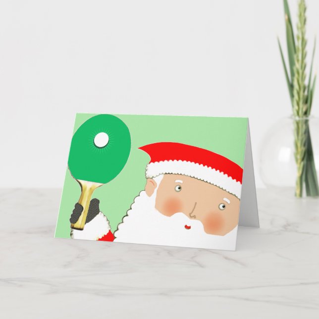 Roligt julkort helgkort (Framsida)