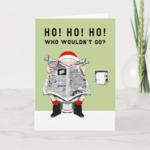 Roligt julkort helgkort