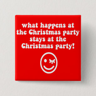 Roligt julparty knapp