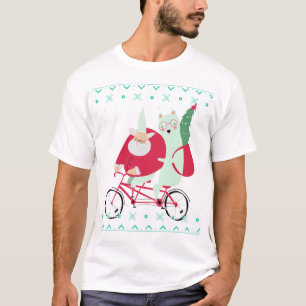 Roligt Jultomten - Helgdagar för julgranar T Shirt