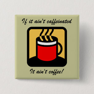 Roligt kaffe knapp