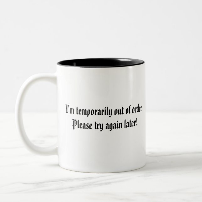 Roligt Kaffe Mugg (Vänster)