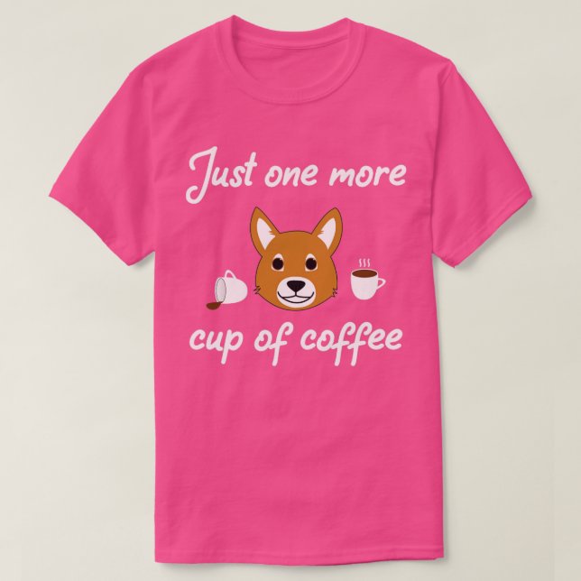 roligt kaffe t shirt (Design framsida)