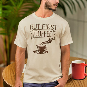 roligt kaffecitat T-Shirt