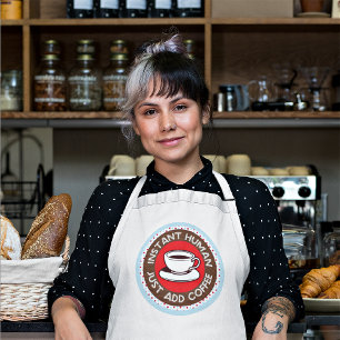 Roligt kaffeförkläde förkläde