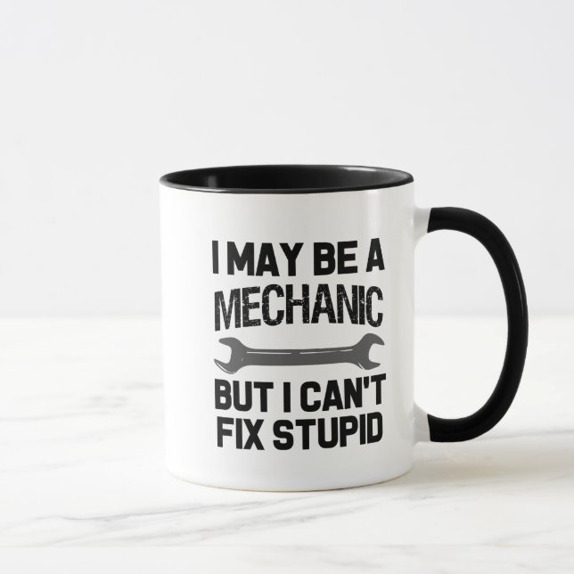 Roligt kan jag vara en mekanikerkaffemugg mugg (Höger)