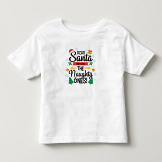 Roligt, kära Santa, de är de stygga jultomterna T Shirt