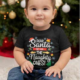 Roligt, kära Santa, de är de stygga jultomterna T Shirt