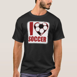 Roligt Kärlek Fotbollsskon Boll Heart Design Tröja