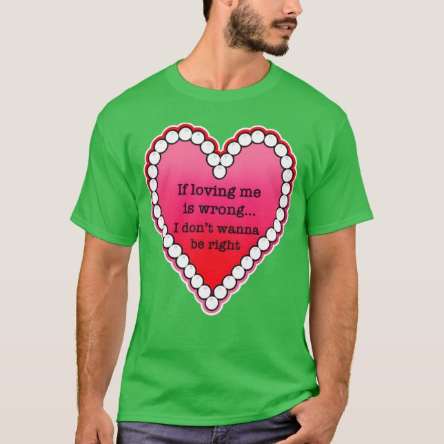 Roligt kärlekscitat vintage t shirt (Framsida)